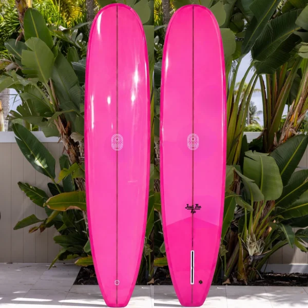 Just The Tip Longboard - Electric Pink SB Trading CO - Just The Tip Longboard
