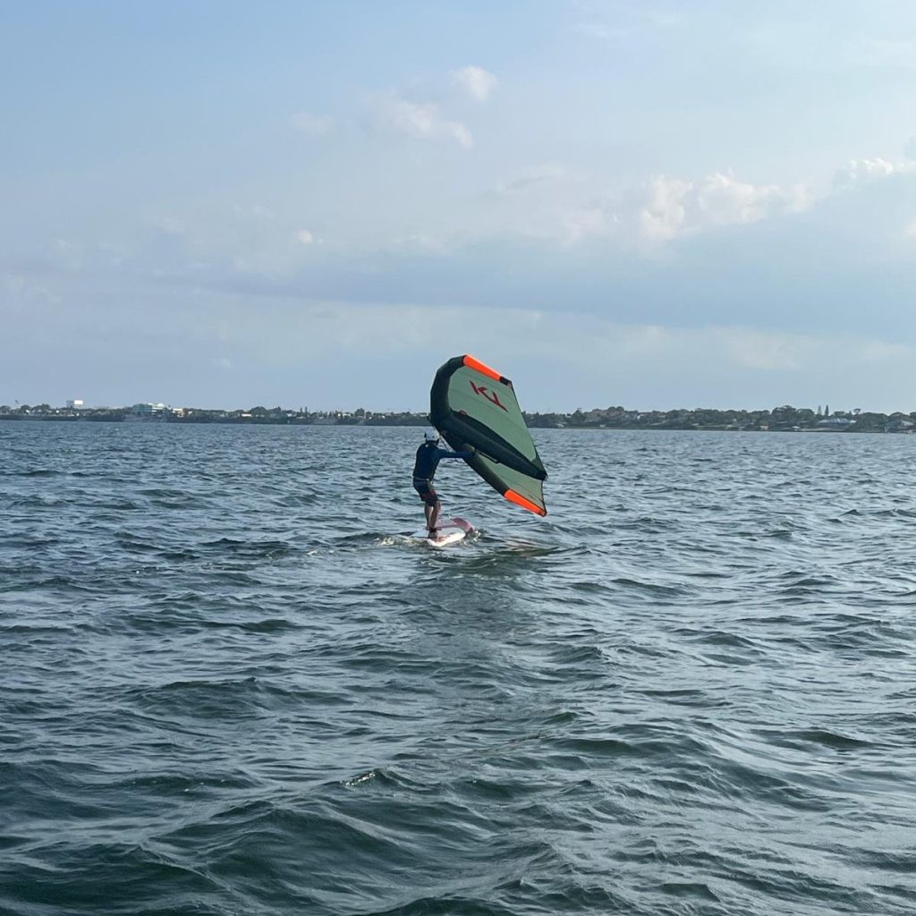 wing foiling